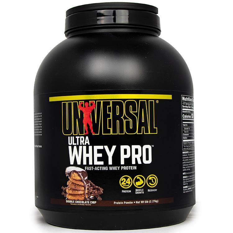 Universal Nutrition Ultra Whey Pro 5lbs Whey Protein Double Chocolate Chip