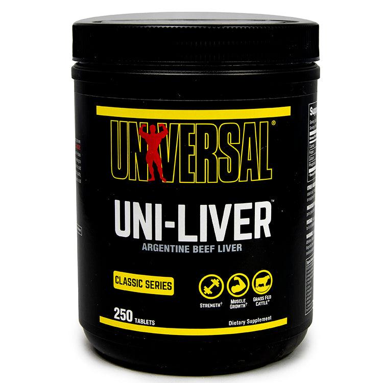 Universal Nutrition Uni-Liver 250 Tablets Argentine Beef Liver