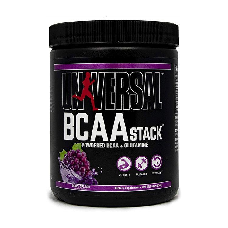 Universal Nutrition BCAA Stack 30 Servings BCAA + Glutamine Grape Splash