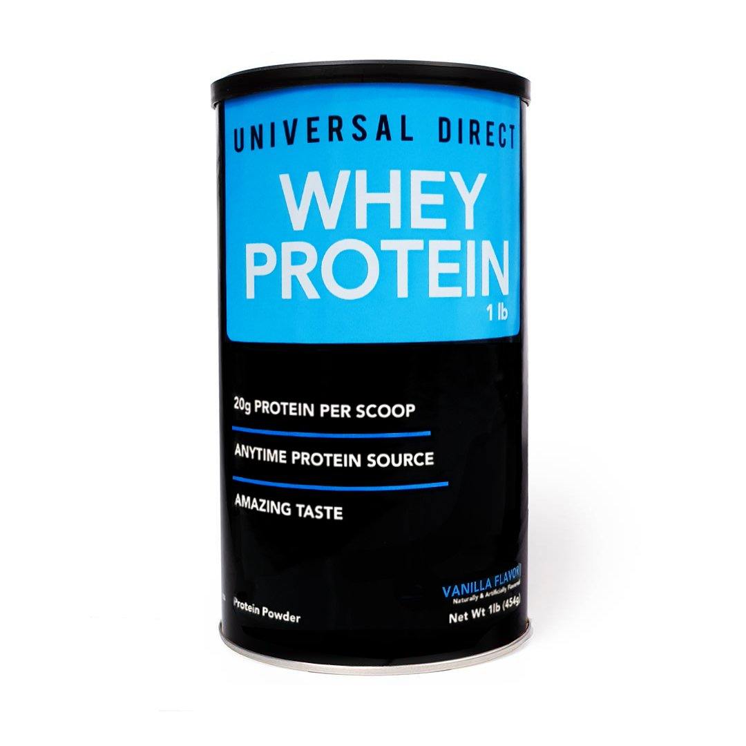 Universal Direct Whey Protein 1lb 20 Gram Protein Vanilla