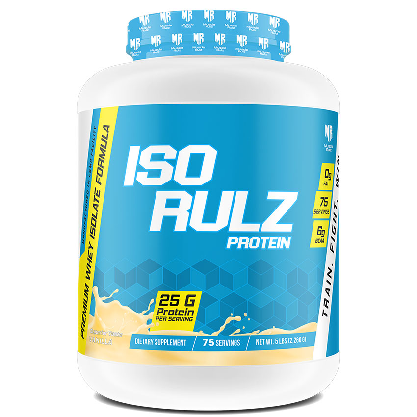 Muscle Rulz ISORULZ 5lbs Whey Protein Isolate