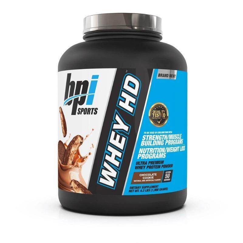 Bpi sports whey hd 50 servings whey protein chocolate cookies