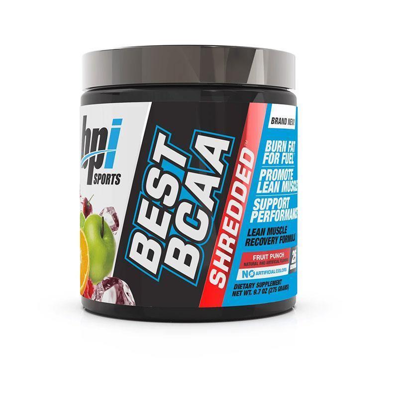 Bpi Sports Best BCAA Shredded 25 Servings amino acids Fruit Punch