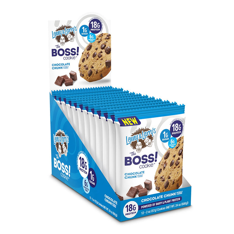 Lenny & Larry's The Boss! Cookies - Box of 12 Cookie Chocolate Chunk