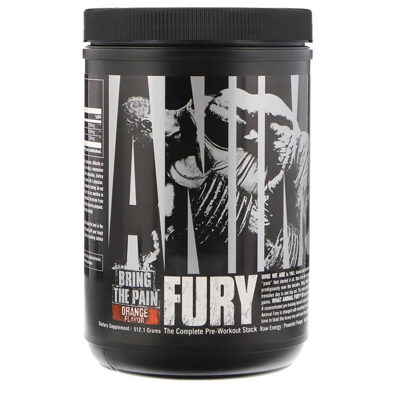 Animal Fury The Complete Pre-workout Stack By Universal Nutrition Orange