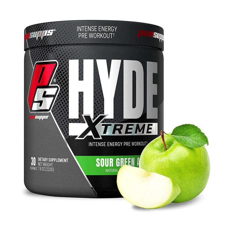 Prosupps Hyde Xtreme Intense Energy Pre-workout 30 Servings Sour Green Apple
