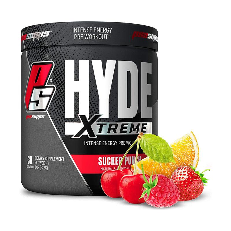 Prosupps Hyde Xtreme Intense Energy Pre-workout 30 Servings Sucker Punch