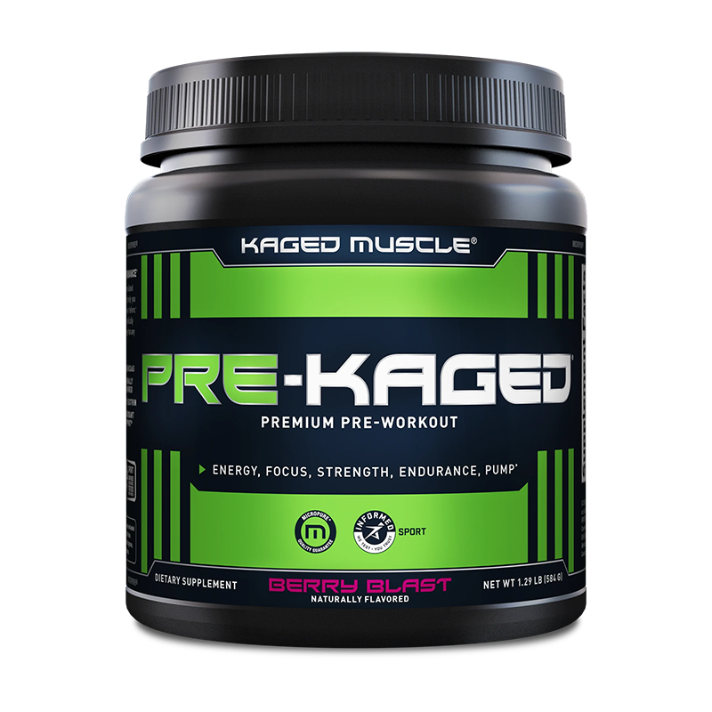 Kaged Muscle Pre-Kaged Fully Disclosed Pre-Workout Berry Blast