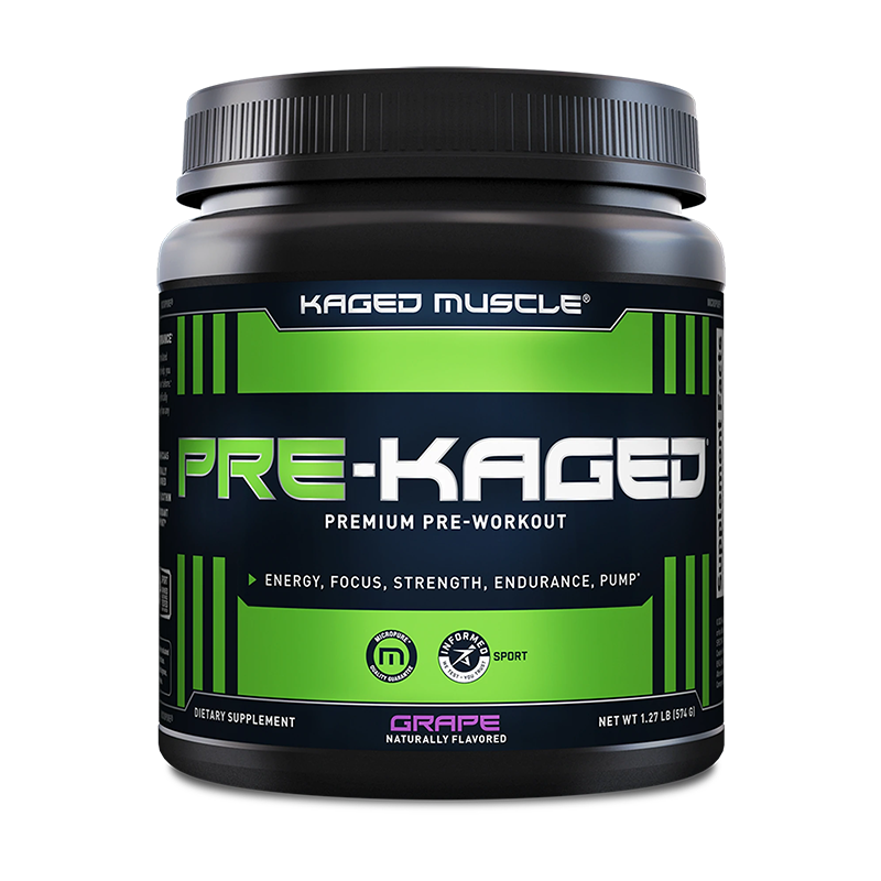 Kaged Muscle Pre-Kaged Fully Disclosed Pre-Workout Grape