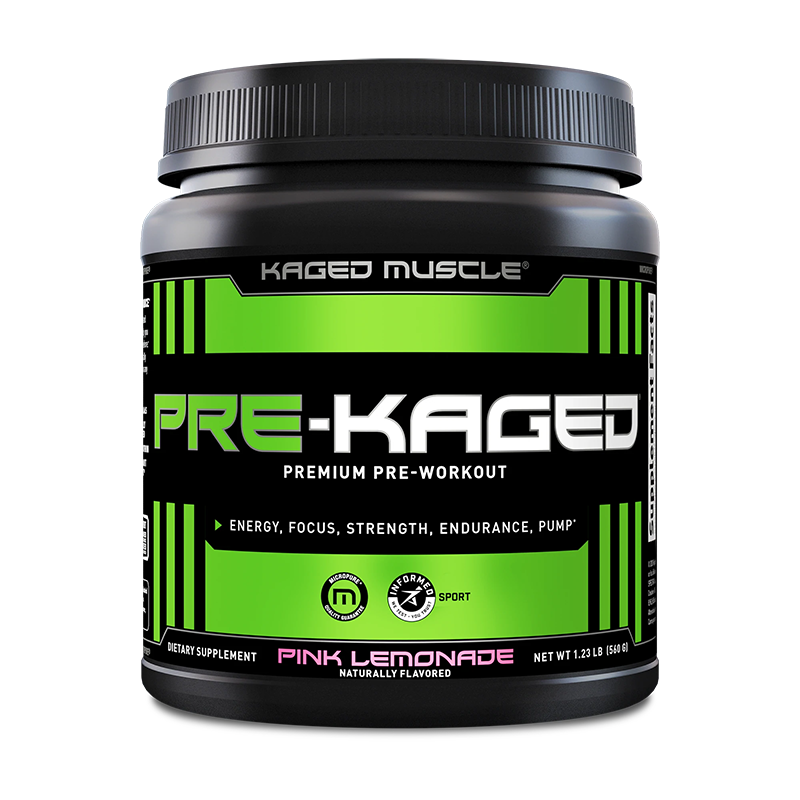 Kaged Muscle Pre-Kaged Fully Disclosed Pre-Workout Pink Lemonade