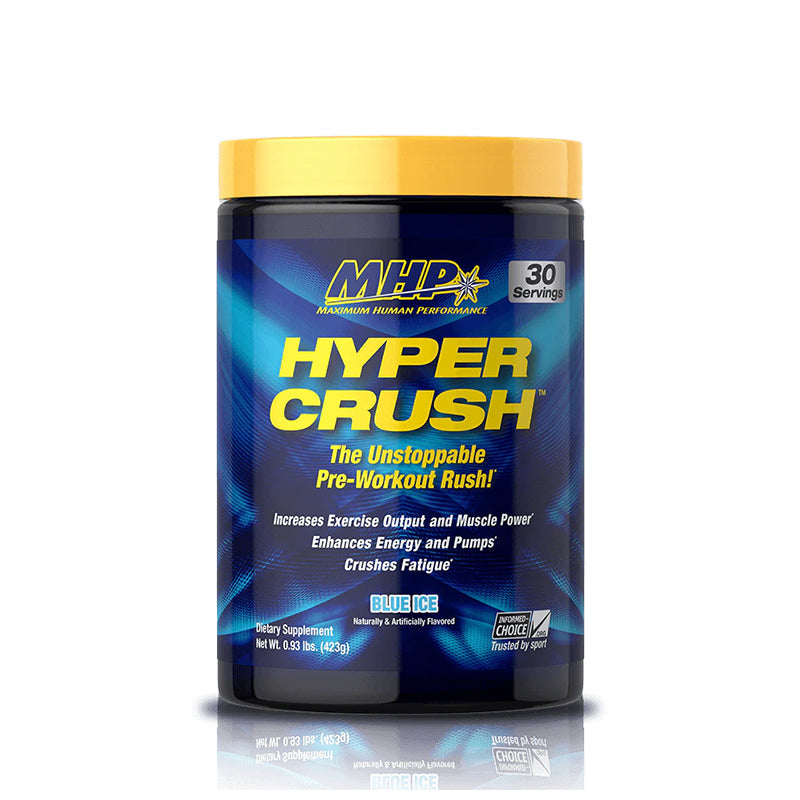 MHP Hyper Crush The Unstoppable Pre-Workout Blue Ice