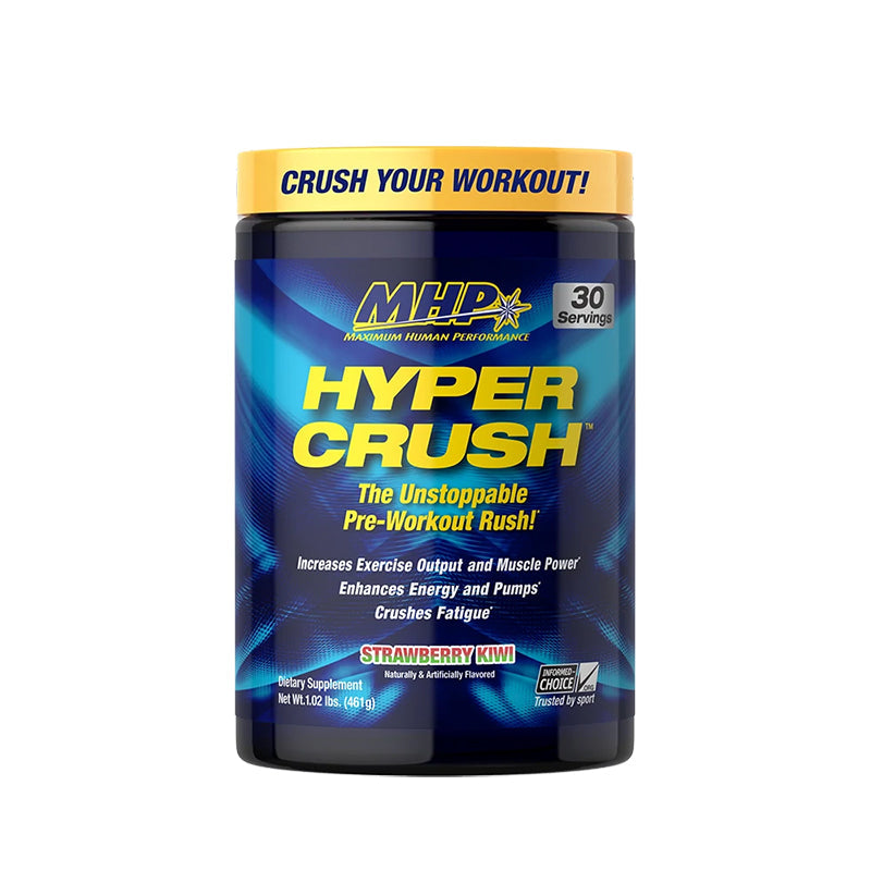 MHP Hyper Crush The Unstoppable Pre-Workout Strawberry Kiwi
