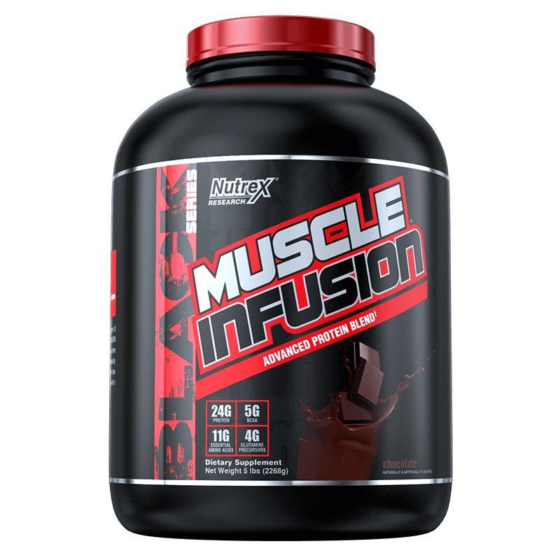Nutrex Research MUSCLE INFUSION Advance Protein Blend 5LBS Chocolate