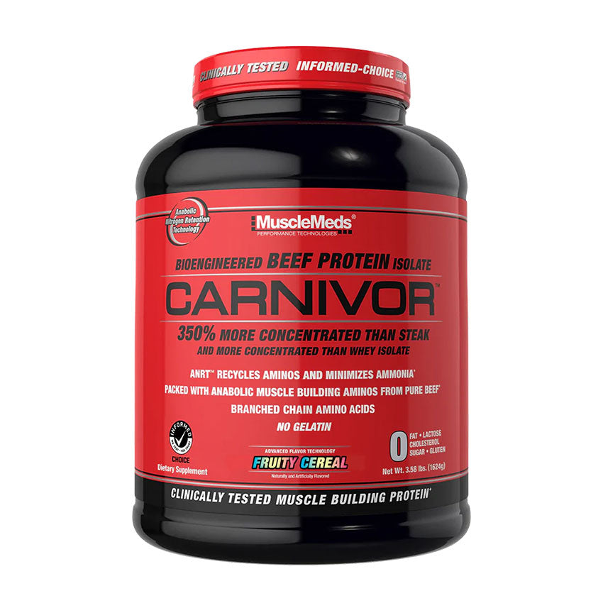 MUSCLEMEDS CARNIVOR BEEF PROTEIN ISOLATE 4LB