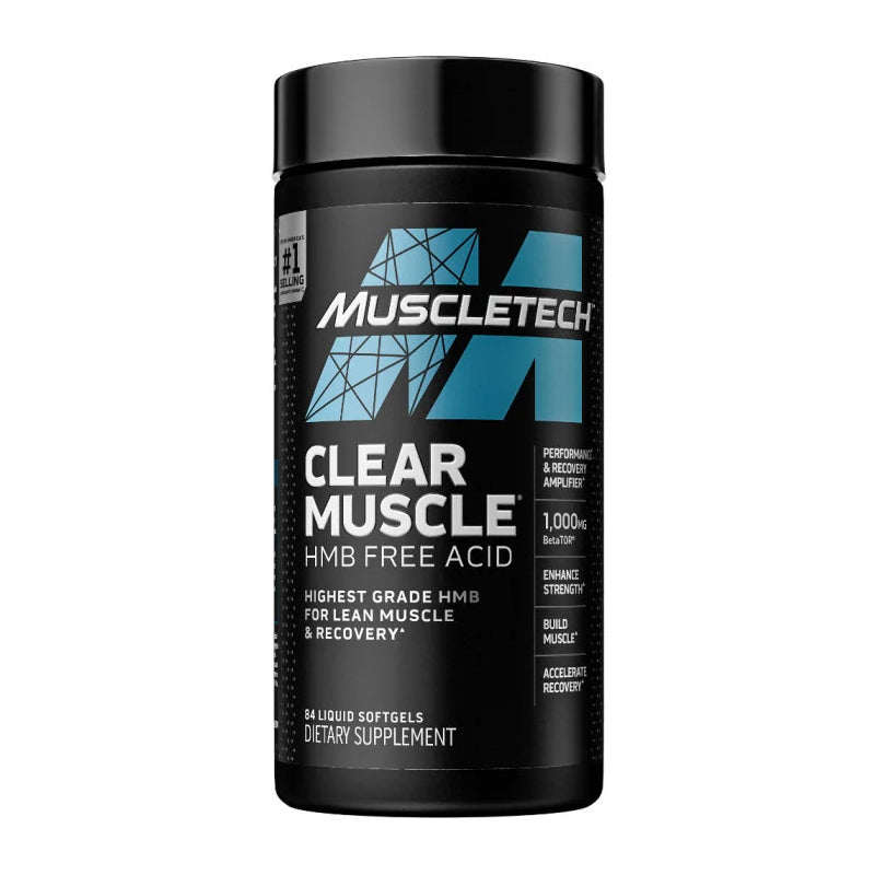 Muscletech Clear Muscle HMB Free Acid 84 Capsules