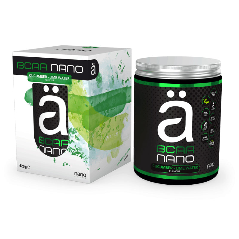 Nanosupps BCAA Nano 420 Gram Cucumber Lime Water