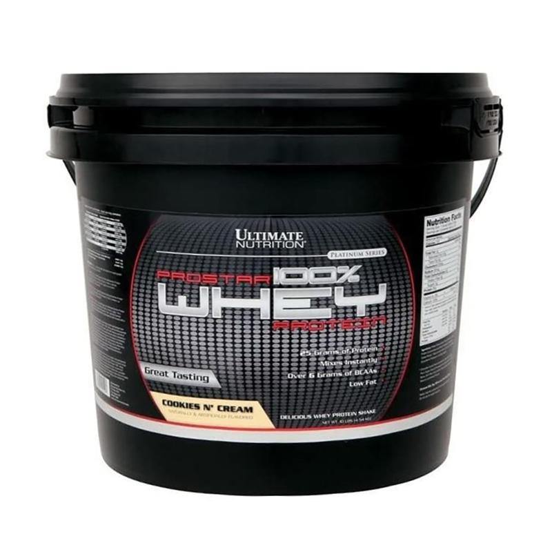 Ultimate Nutrition Prostar 100% Whey Protein 10lbs Cookies & Cream