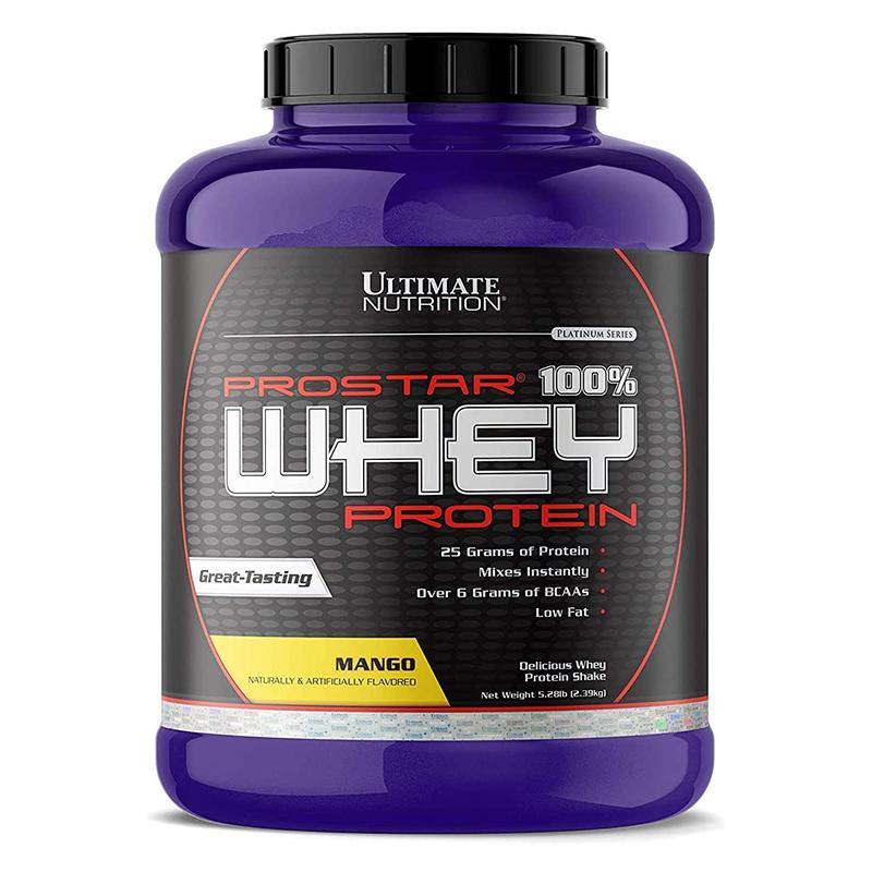 Ultimate Nutrition Prostar 100% Whey Protein 5.28lbs Mango
