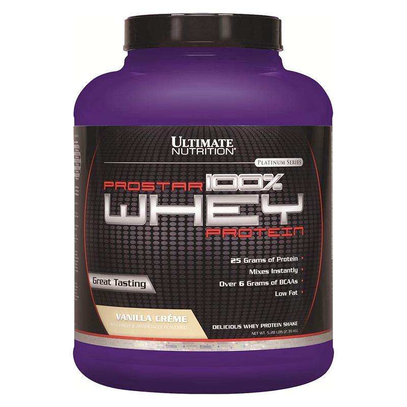 Ultimate Nutrition Prostar 100% Whey Protein 5.28lbs Vanilla Cream