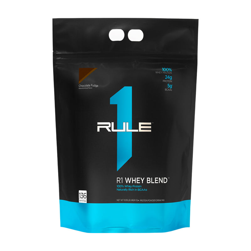 Ruleone R1 Whey Blend 100% Whey Protein 10lbs Chocolate Fudge