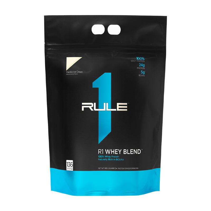 Ruleone R1 Whey Blend 100% Whey Protein 10lbs Vanilla Ice Cream