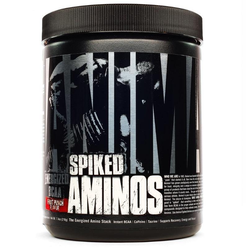 Animal Spiked Aminos 30 Servings The Energized Amino Stack By Universal Nutrition Fruit Punch